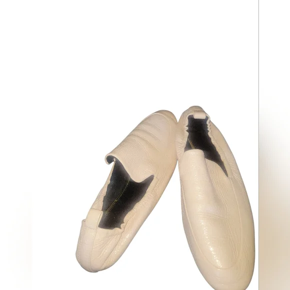 Lavin Paris Soft Pale Pink Lamb Leather Elasticized Pull Up Loafers 39 - Picture 9 of 10